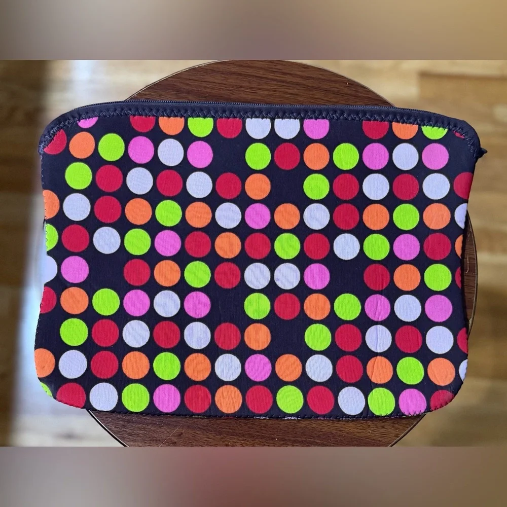 BYO Polka Dot Laptop Sleeve - Multicolor